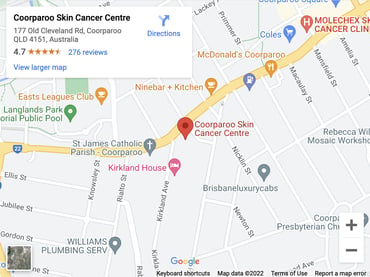 Coorparoo Skin Cancer Centre location image