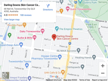 Darling Downs Skin Cancer Centre location image