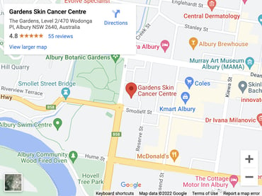 Gardens Skin Cancer Centre location image