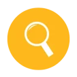 Magnifying glass icons