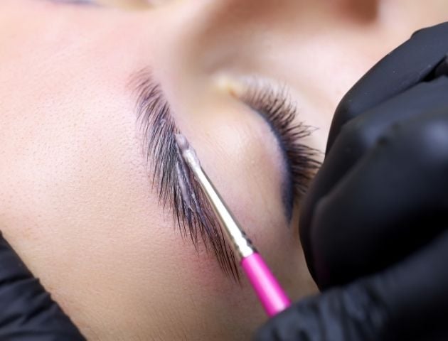 Brow lamination