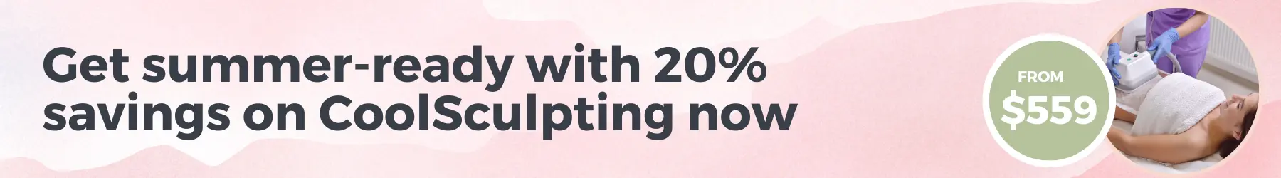 Save 20% on CoolSculpting Save 20% on CoolSculpting