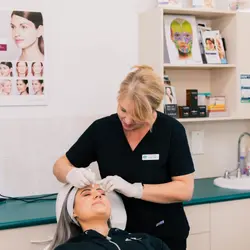 Anti-wrinkle injection appointment at Bayside Skin Centre